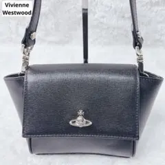 vivienne westwood ショルダーバッグ　オーブ　ブラック