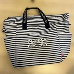 PEARLY GATES ロッカートートバッグ ベージュ - メルカリ