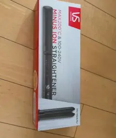 VS MINUS ION STRAIGHTENER ブラック