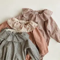 ハンドメイド子ども服　ロンパース