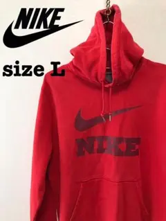 ナイキ NIKE パーカー シンプル ロゴ レッド スポーツ バスケ