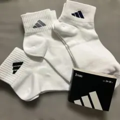 adidas アディダス ソックス 靴下 学生 3足
