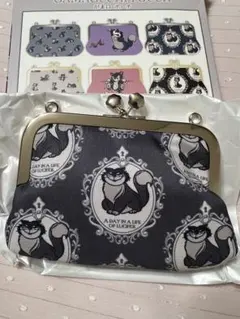 ルシファー　がま口ポーチ　猫の日　ディズニーストア　シンデレラ