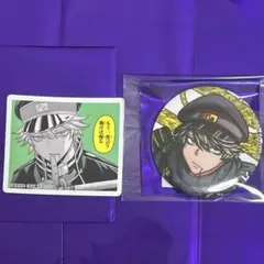 c108 秋田書店 コミケ 桃源暗鬼 ステッカー 等々力颯 缶バッジ - メルカリ
