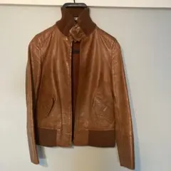 UNITED ARROWS レザージャケット ブラウン 36