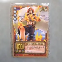 お*ー様 ONE PIECE エース トレーディングカード