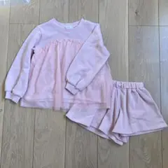 長袖 ショートパンツ セットアップ 120