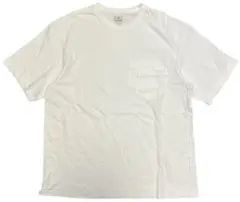 Charcoal ホワイト Tシャツ 無地 ポケット