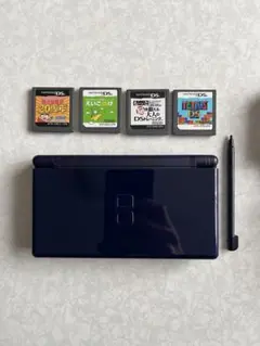 ニンテンドーDS Lite ネイビー ゲーム4本付き