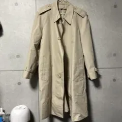 ベージュ トレンチコート ダブルブレスト