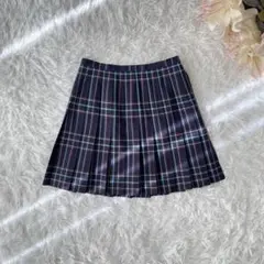 EAST BOY プリーツミニスカート（11）マドラスチェック柄　量産型