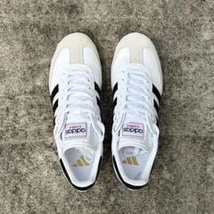 【新品未使用】adidas samba アディダス サンバ 白 ホワイトのサムネイル