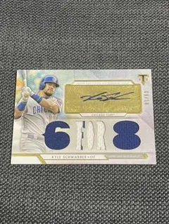 Kyle Schwarber Topps Triple Threads auto