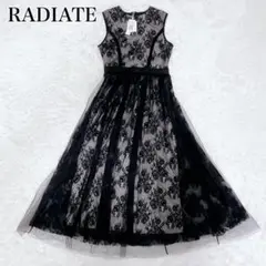 新品・タグ付き RADIATE ドレス　ワンピース　チュールレース　黒