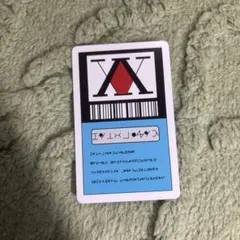 ㉚最安値　ハンターハンター　ライセンスカード青HUNTER×HUNTER