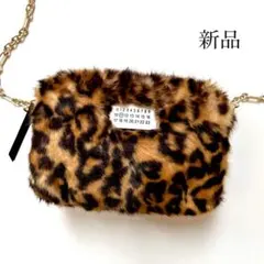 MM6 マルジェラ ジャパニーズバッグ フェイクファー　ラージ 国内即発】MM6 ジャパニーズ バッグ スモール フェイクファー