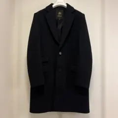 Drawer ストライプ ブラック チェスターコート 36 Drawer コットンチェスターコート PRE 6525-2-990862 レディース SIZE