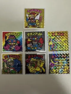 ヘッドだらけのビックリマン　7枚セット