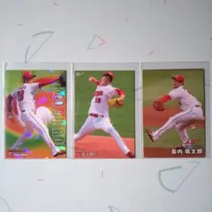 カルビー プロ野球チップス 広島カープ ピッチャー カード 3枚