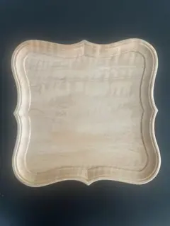 佃眞吾さん　木製トレー　キハダ　新品未使用　盆　十字盆 佃眞吾さん 木製トレー キハダ 新品未使用 盆 十字盆