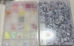 ビーズ まとめ売り デコレーションパーツ 数字 英語