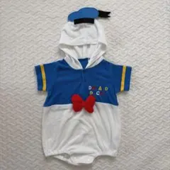 ドナルドダック コスチューム フード付き