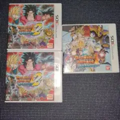 ドラゴンボールヒーローズ2 (2本) &ヒーローズ (1本)