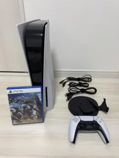 ちーかま様専用　ps5 本体　モンハンワイルズディスク版セット