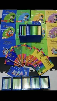 ディズニーワールドオブイングリッシュ　シングアロング　大量　ジャンク品