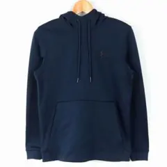 SMサイズ アンダーアーマー パーカー コールドギア ネイビー