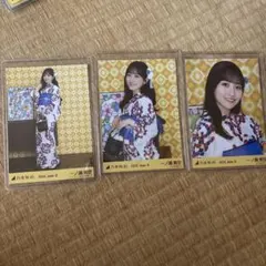 乃木坂46 一ノ瀬美空 生写真 浴衣2026 ノーマル3種コンプ - メルカリ