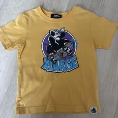 XLARGE KIDS ゴリラ スケートボード Tシャツ 110cmのサムネイル