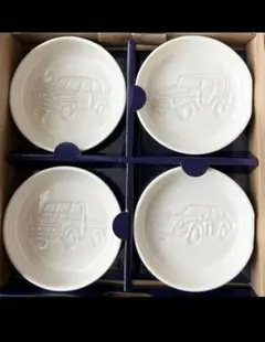 醤油皿 4枚セット トヨタ名車コレクション ウエインズトヨタ神奈川