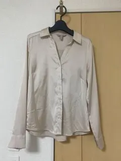 H&M ベージュ 長袖シャツ EUR 32 レディース