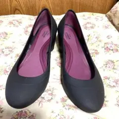 Crocs ウェッジソール パンプス ブラック　W7のサムネイル