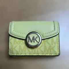 MICHAEL KORS イエロー三つ折り財布