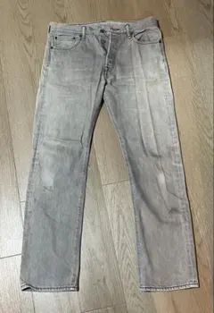 Levi's 501 グレー ストレートデニム 33-32