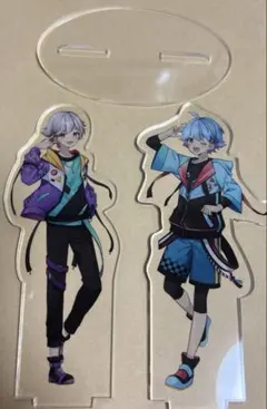 ソウルイーター20周年記念 原画展 アクリルスタンド 椿＆ブラック