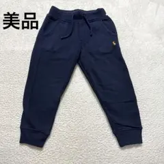 美品ポロラルフローレンキッズスウェットパンツ／３T１００cm