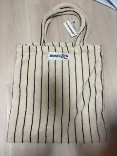 タグあり《美品》BONGUSTA ボングスタ パイル地トートバック ピンク 