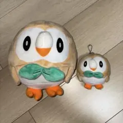 モクロー　ぬいぐるみ 大小セット