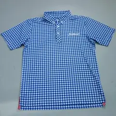 3170 美品 タイトリスト チャック柄 吸水速乾 半袖ポロシャツ メンズ M