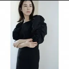 maison de dolce ペプラムカットソーグログランジップトップス - メルカリ
