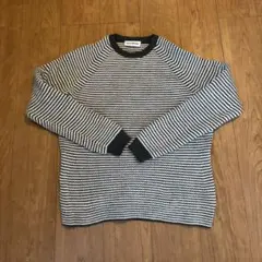 UMIT BENAN ボーダー クルーネック ニット セーター