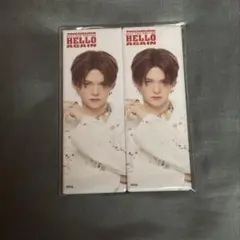 treasure ヨシ ロング缶バッチ HelloAgain