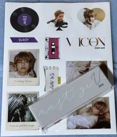 ⑧【Ｖテテ】BTS VICON シール＆カレンダー