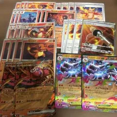 貫*様 ポケカ　炎デッキパーツ