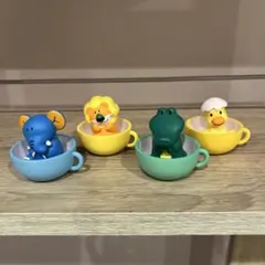 たべっ子どうぶつ　ティータイムパーティー　ガチャ　らいおん　ぞう　わに　ひよこ