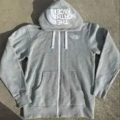 THE NORTH FACE リアビューフルジップフーディ パーカー S グレー