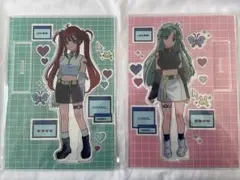 ここなつ ロマンシングエスケープ 東雲夏陽 東雲心菜 アクリルスタンド